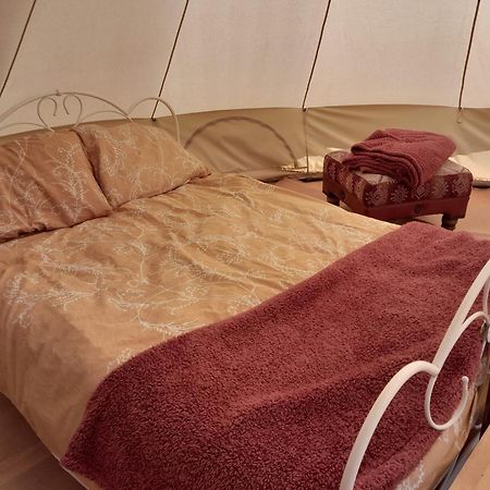 Cornish Skies Glamping Pool Bagian luar foto