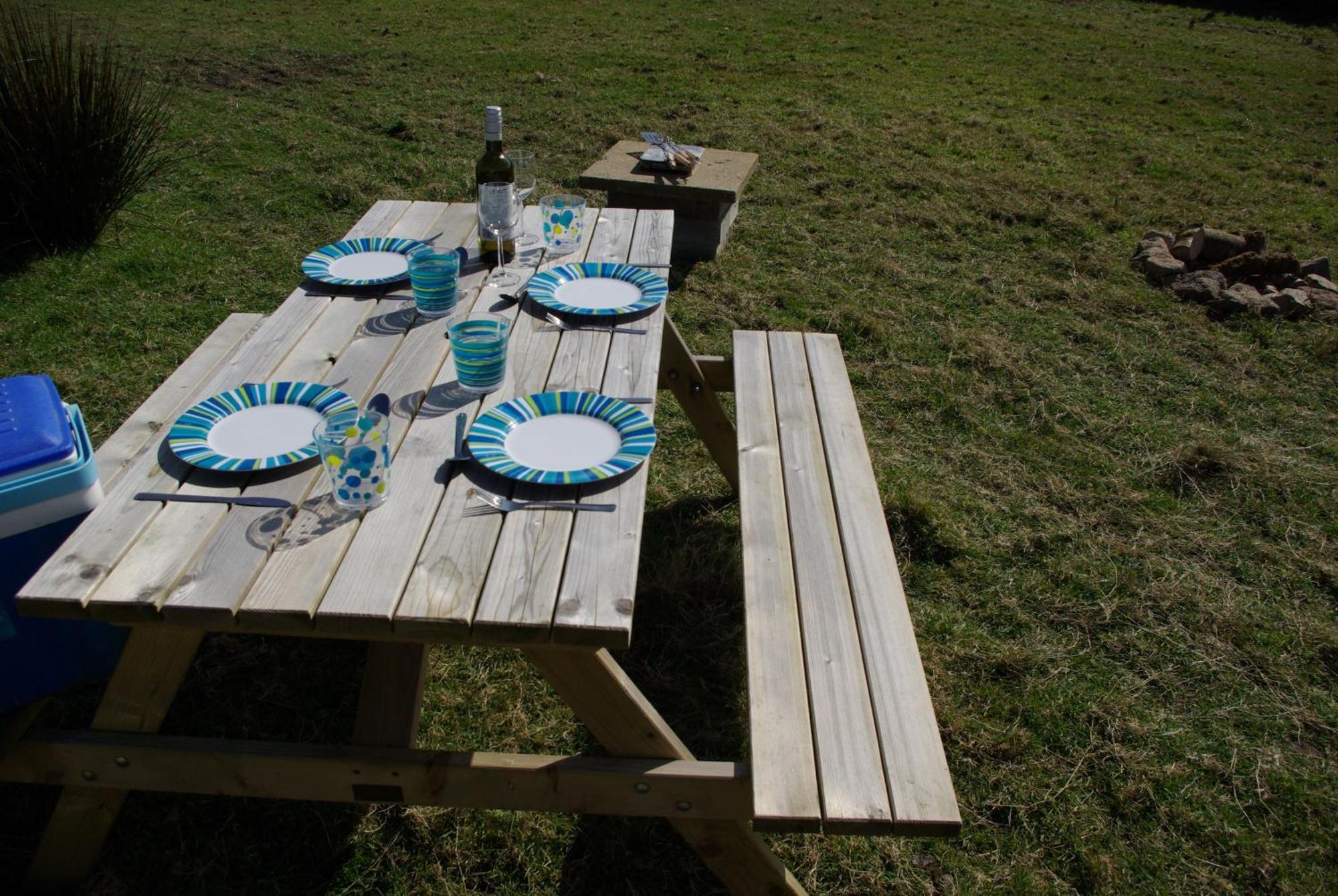 Cornish Skies Glamping Pool Bagian luar foto